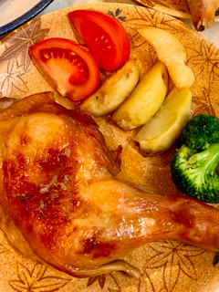 Foto resep Simple Paha Ayam Panggang Oven🍗