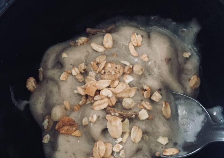 Helado de banana y cacao VEGANO