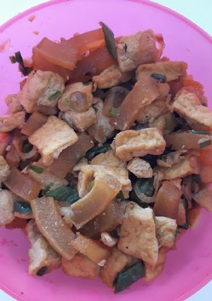 Foto resep Oseng Kikil Tahu
