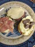 Fresh figs with mascarpone