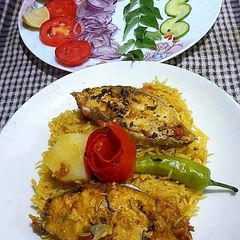 A picture of Machhali ki Akhni.