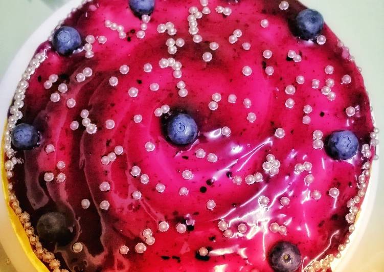 Langkah Mudah untuk Menyiapkan Kek Keju Blueberries Special Anti Gagal