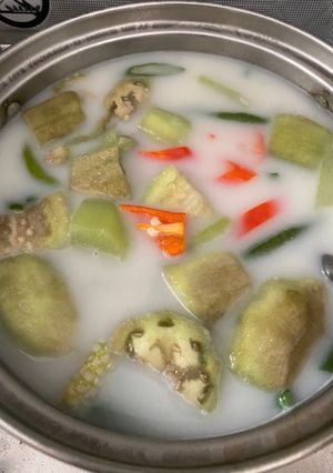 Foto resep Lodeh Putih Bumbu Iris