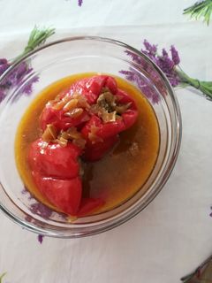 Una foto de Pimientos rellenos de carne picada