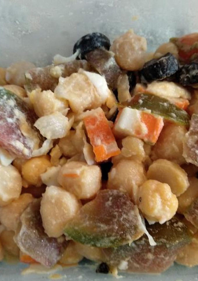 Una foto de Garbanzos en ensalada (Autocook)