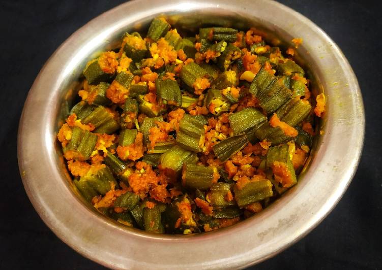 Easiest Way to Prepare Favorite Besan Bhindi