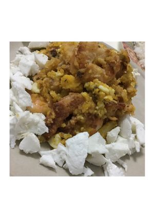 A picture of Shrimp salted egg.