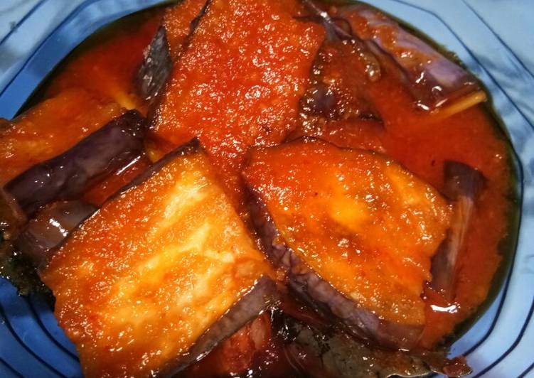 Balado terong pedas