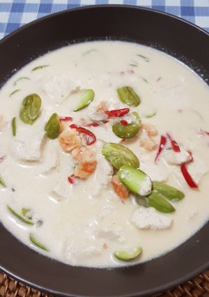 Foto resep Pete masak santan