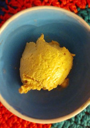 Una foto de Helado de Dulce de Leche