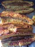 RICOS Plátanos maduros horneados; sazonados con especias. #meapunto