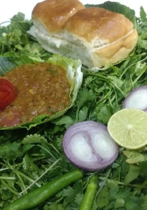 Pav bhaji रेसिपी मुख्य फोटो