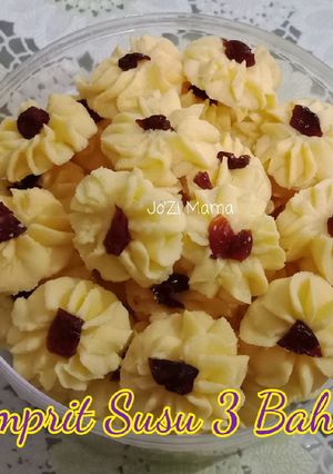 Foto resep 22. Semprit Susu 3 Bahan #BikinRamadanBerkesan