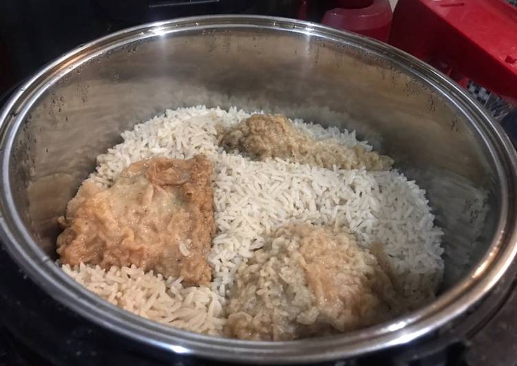 Nasi KFC Rice Cooker