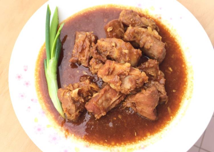 Recipe of Any-night-of-the-week Steamed Pork Soft Bone In Hoisin Sauce