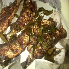 A picture of Sardine/mathi fry.