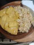 Pollo al curry y piña 🍍