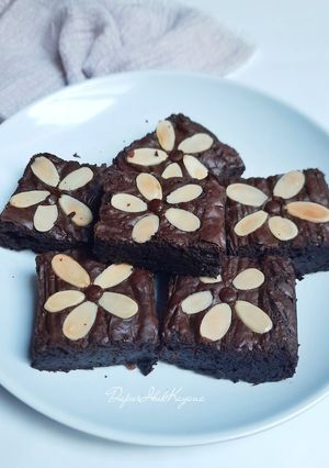 Foto resep 1086. Fudgy Brownies Mocaf