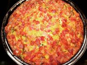 A picture of crustless quiche