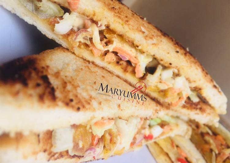 SIMPLE SALAT SANDWICH🥪 by maryumms_cuisine🌸