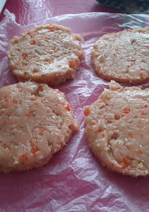 Una foto de Hamburguesas de pollo