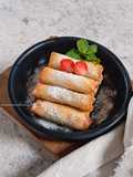 Lumpia Coklat Keju