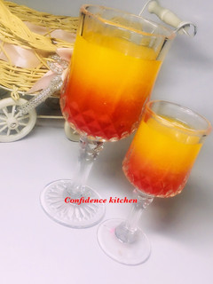A picture of Sunrise mocktail.