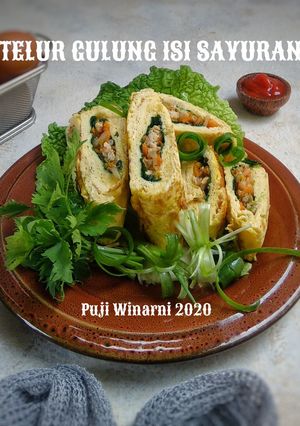 Foto resep Telur gulung isi sayuran