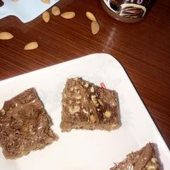 A picture of Chocolate brownies.