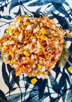 Una foto de Ensalada fresca de arroz 🍚