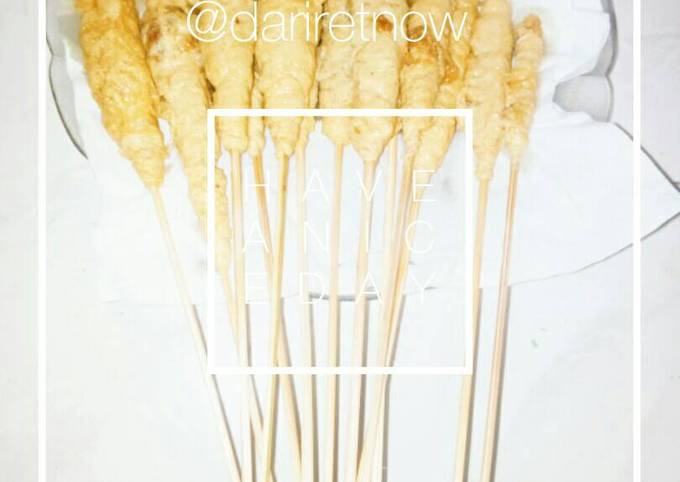 Sate Telur gulung