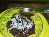 Ketan Hitam Kukus Kuah Gula Merah