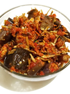 Foto resep Balado Terong dan Teri Jengki