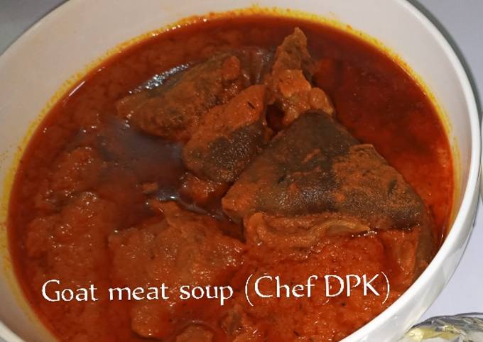 Naija Goat meat stew