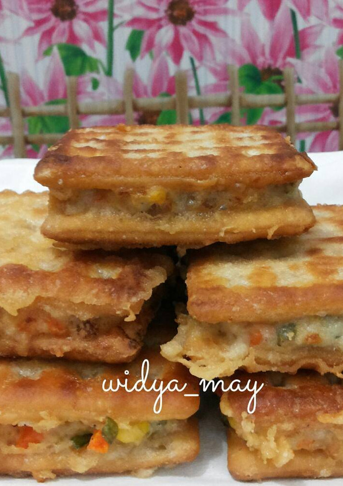 Foto resep Cracker Isi Ragout Ayam