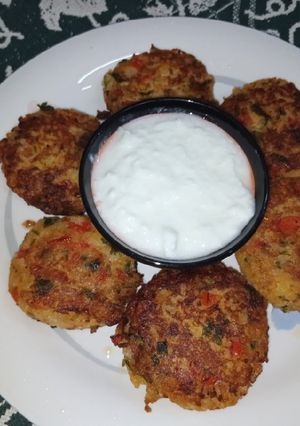 A picture of Red Potato Cutlets.
