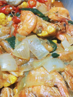Foto resep Udang Saos Padang
