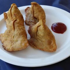 A picture of Punjabi Samosa (Wheat).