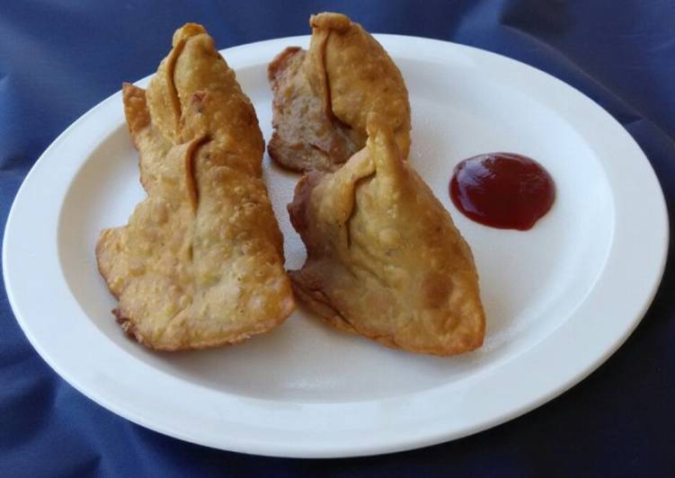 Easiest Way to Make Quick Punjabi Samosa (Wheat)