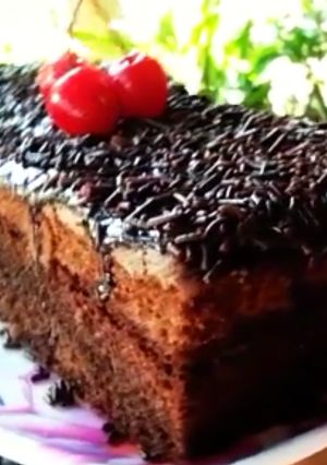Foto resep Brownies layer ekonomis