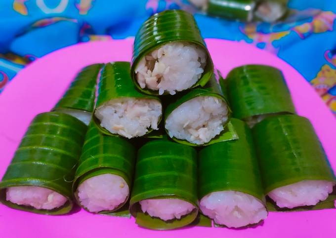 Lemper Isi Ayam