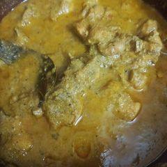 Simple masala chicken gravy A picture of Simple masala chicken gravy.