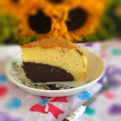 A picture of Old fashion sponge cake.