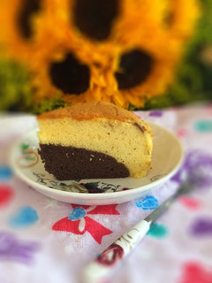 A picture of Old fashion sponge cake.