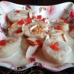 A picture of Milk Rice cake.