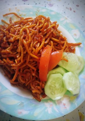 Foto resep Mie kuning goreng khas padang
