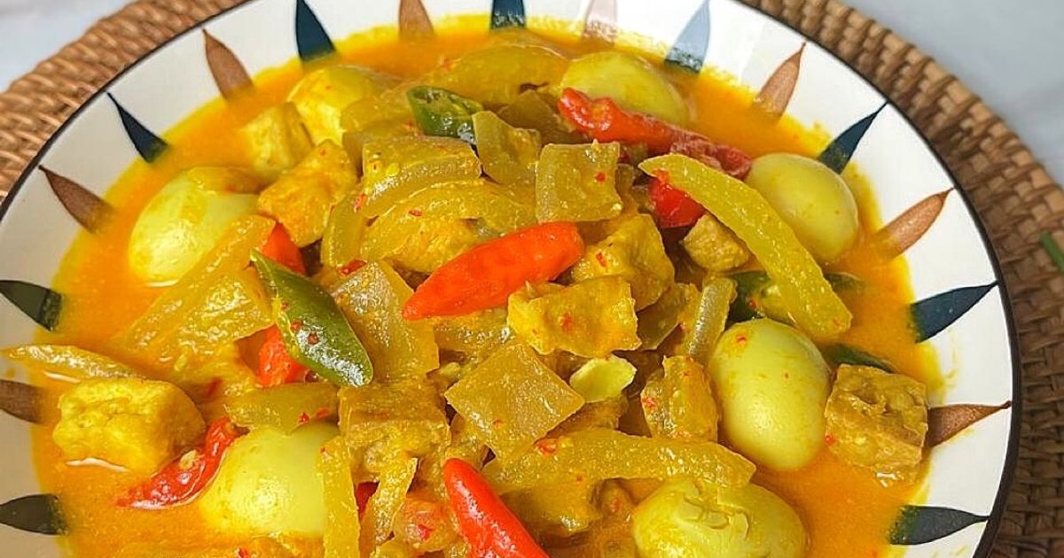 Gulai Cecek Kulit Semangka