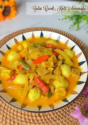 Foto resep Gulai Cecek Kulit Semangka