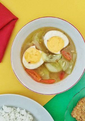 Foto resep Telur Kuah Timun