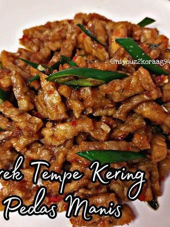 Langkah Mudah untuk Menyiapkan Resep Orek Tempe Kering Pedas Manis yang  Bikin Ketagihan Anti Ribet, Sempurna